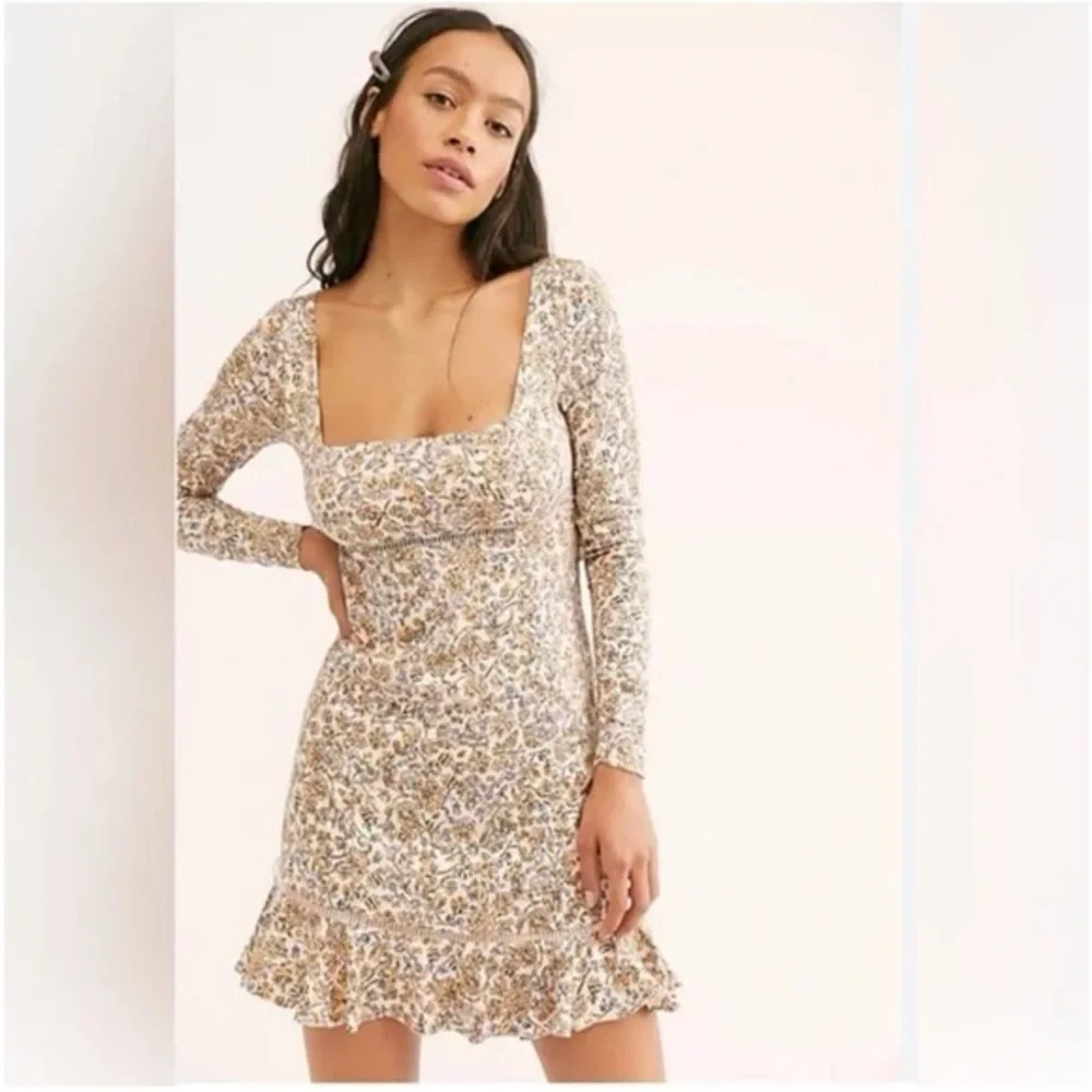 Free People NWT Boheme Mini Dress